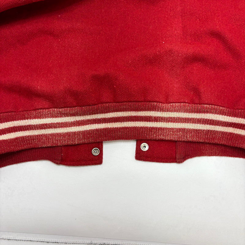 【現状渡し品】【メンズ】 HOLOVAK COUGHLIN ホロヴァーク・コフリン 60S STADIUM JACKET アウター スタジアム ジャケット 146-260520-yt-03-fur サイズ:L カラー:レッド 万代Net店
