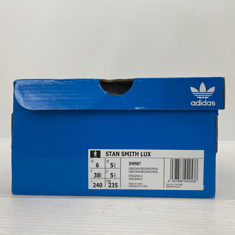 【中古品】【メンズ】 adidas アディダス × NAKATA SHINSUKE 中田慎介 別注 コラボ STANSMITH LUX SUEDE SNEAKERS IH9987 スタンスミス ラックス スウェード スニーカー 靴 シューズ 161-260302-yo-05-tei サイズ:24cm カラー:ブラウン 万代Net店