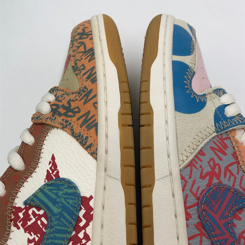 【未使用品】【メンズ】 NIKE SB ナイキ スケートボーディング × THOMAS CAMPBELL トーマス・キャンベル 別注 コラボ ZOOM DUNK HIGH PREM 918321-381 ズーム ダンクハイ プレミアム スニーカー 靴 160-260718-kk-39-hon カラー:ICED JADE/CIRCUIT ORANGE-SAIL 万代Net店