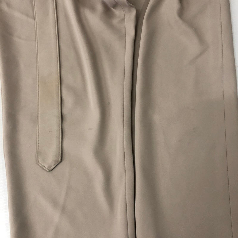 【中古品】【メンズ】 CULLNI クルニ BELT TUCK SLACKS PANTS 21-SS-026 ベルトタック スラックスパンツ ボトムス 140-250116-kk-18-tei サイズ:2 カラー:ベージュ 万代Net店