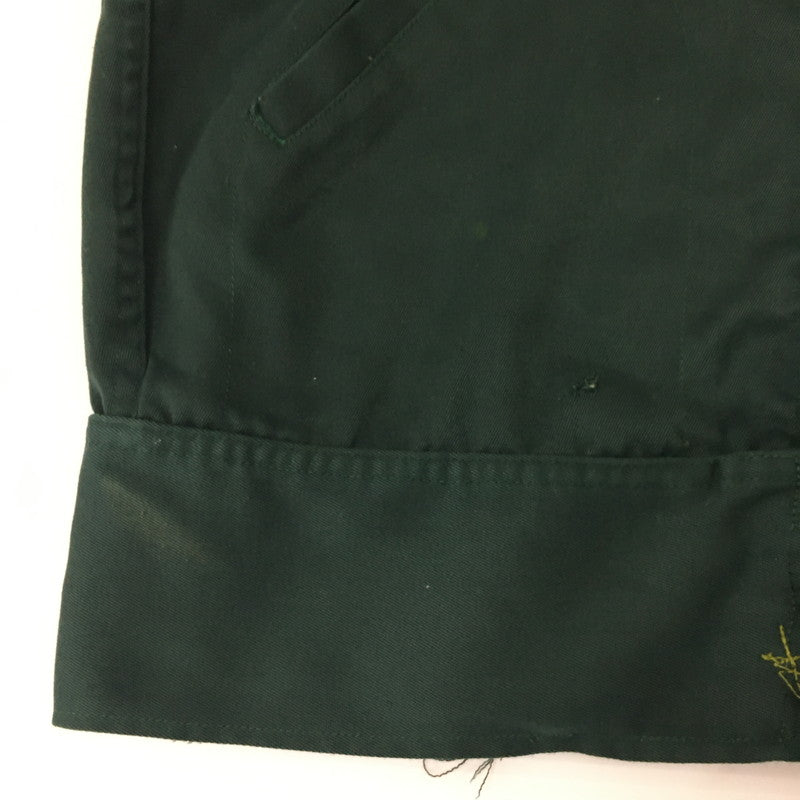 【ジャンク品】【メンズ】 PROTEXALL プロテクスオール 60's WORK JACKET VINTAGE 60年代 ワークジャケット ライトアウター チェーンステッチ刺繍 ヴィンテージ 145-241108-kk-02-tei サイズ:34 カラー:グリーン 万代Net店
