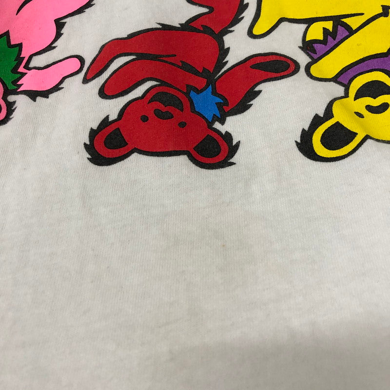 【中古品】【メンズ】 LIQUID BLUE リキッドブ ルー GRATEFUL DEAD SPIRAL BEARS T-SHIRT グレイトフルデッド スパイラルベアーズ Tシャツ 半袖 トップス 145-250123-kk-01-tei サイズ:L カラー:ホワイト 万代Net店