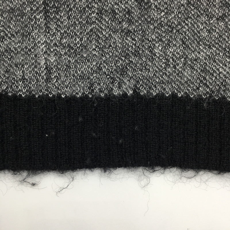 【中古品】【メンズ】 ESTNATION エストネーション MOHAIR CARDIGAN 12-234-12-100092 モヘアカーディガン トップス ニット 140-241211-kk-12-tei サイズ:M カラー:ブラック 万代Net店