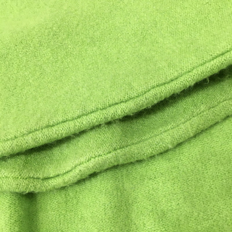 【中古品】【メンズ】 GEEKS ギークス ACRYLIC CARDIGAN 21KU-KN001 アクリルカーディガン トップス 142-241221-kk-05-tei サイズ:L カラー:ライトグリーン 万代Net店