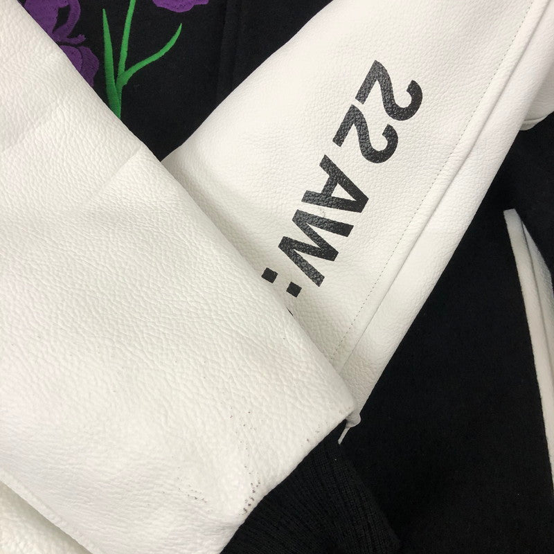 【中古美品】【メンズ】 SEQUEL シークエル 22AW VARSITY JACKET SQ-22AW-JK-06 バーシティージャケット アウター スタジャン 142-241224-kk-09-tei サイズ:M カラー:ブラック 万代Net店