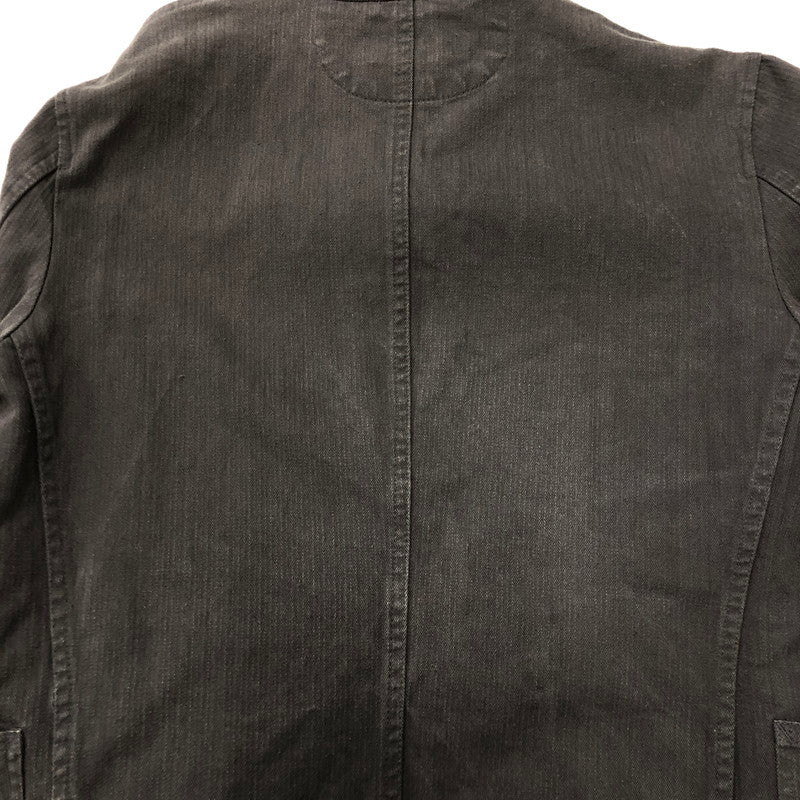 【中古品】【メンズ】 AT-DIRTY アットダーティー COVERALL JACKET NOM-68 カバーオールジャケット ライトアウター 145-250117-kk-10-tei サイズ:S カラー:チャコール 万代Net店