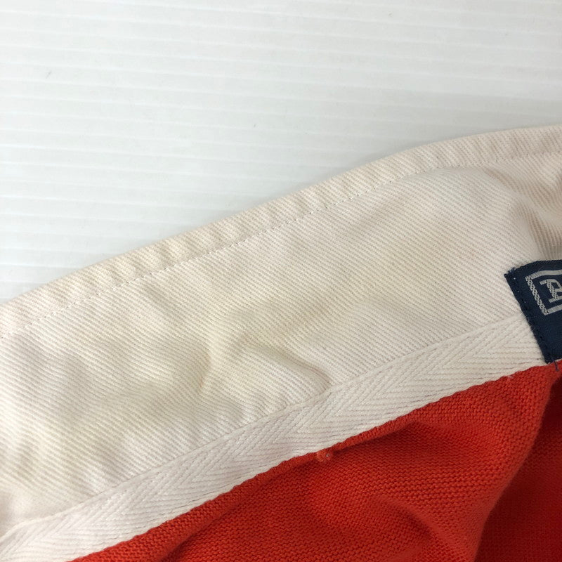 【中古品】【メンズ】 L/S RUGBY SHIRT ロングスリーブ ラガーシャツ 長袖 トップス 147-250129-kk-25-tei サイズ:L カラー:オレンジ 万代Net店