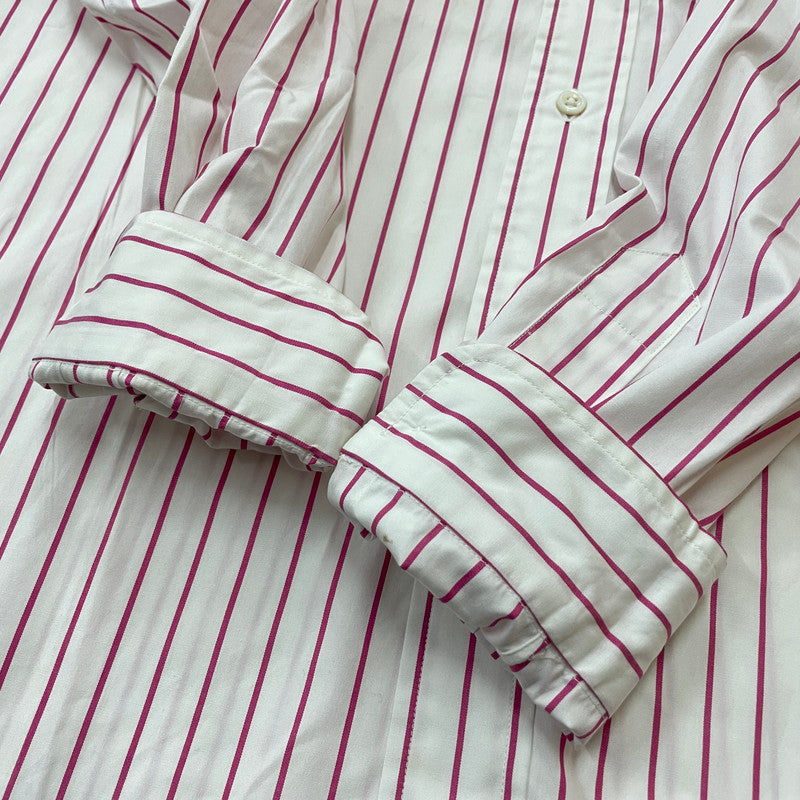 【現状渡し品】【メンズ】 RALPHLAUREN ラルフローレン 90's L/S BUTTON DOWN SHIRT 90年代 ロングスリーブ ボタン ダウン シャツ 長袖 トップス 147-260714-sa-09-tei サイズ:不明 カラー:レッド系/ホワイト 万代Net店
