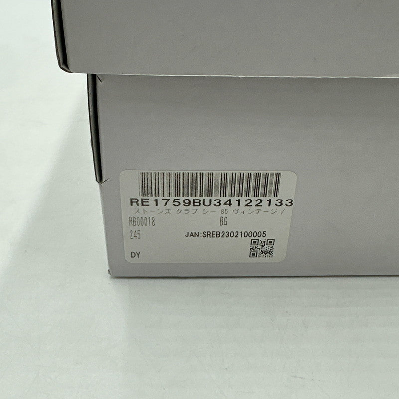 【未使用品】【レディース】 REEBOK×SIXTONES リーボック × ストーンズ コラボ RB00018 CLUB C 85 クラブ シー 85 スニーカー 靴 162-260210-nm-01-tei サイズ:24.5cm カラー:クリーム 万代Net店