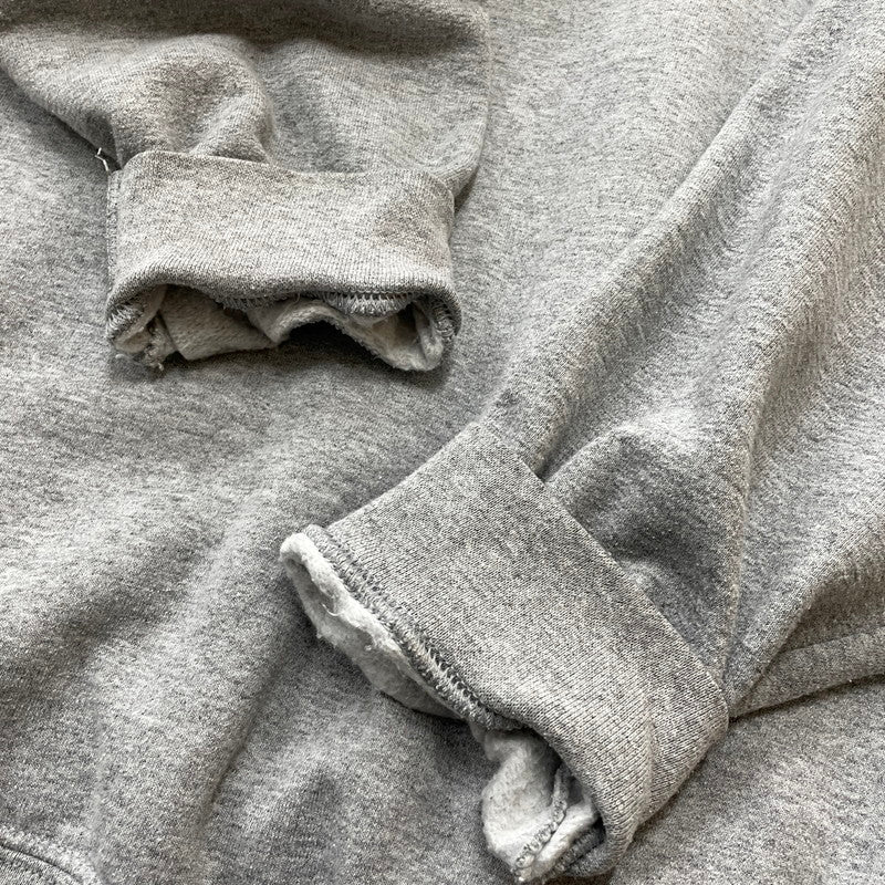 【中古品】【メンズ】 CHILLAX チラックス × SURF サート 別注コラボ LOGO HOODIE ロゴ フーディ 長袖 トップス プルオーバーパーカー 145-260720-sa-14-tei サイズ:XL カラー:グレー 万代Net店