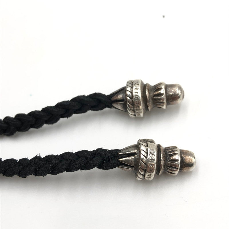 【中古品】【メンズ】 CHROME HEARTS クロムハーツ CH CRS SML BC 2351-304-0010-9100 スモールCHクロス Wボロチップ ネックレス アクセサリー ペンダント 190-250215-kk-05-fuz カラー:シルバー 万代Net店