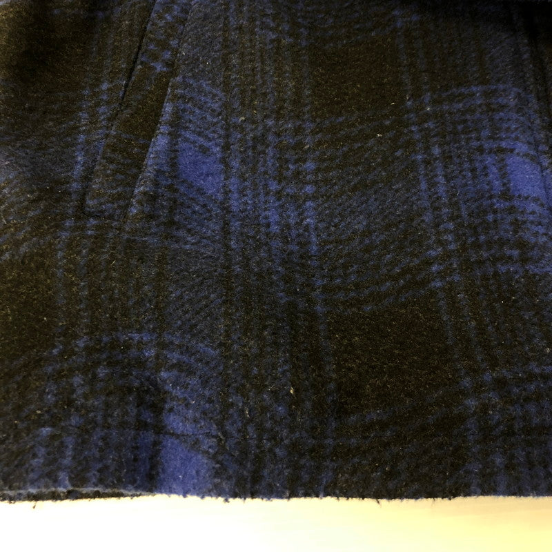 【中古品】【メンズ】 DIME ダイム 23AW WAVE PLAID JACKET ウェーブ プレイド ジャケット アウター ウールジャケット 142-250221-kk-38-tei サイズ:XL カラー:ブルー 万代Net店