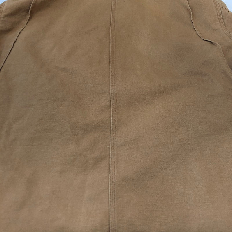 【メンズ】 Carhartt カーハート BLANKET LINER DUCK CHORE COAT ブランケット ライナー ダック チョアコート アウター 145-250225-kk-09-tei サイズ:表記消え 下記参照 カラー:ブラウン 万代Net店