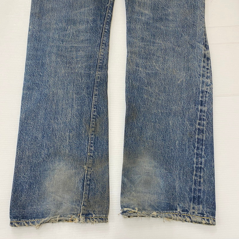 【現状渡し品】【メンズ】 Levi's リーバイス 70's 501 DENIM PANTS VINTAGE 70年代 501 デニムパンツ ボトムス ジーンズ BIG E 後期 ボタン裏刻印 2 ヴィンテージ 156-250417-kk-02-tei サイズ:表記無し 下記参照 カラー:ライトインディゴ 万代Net店