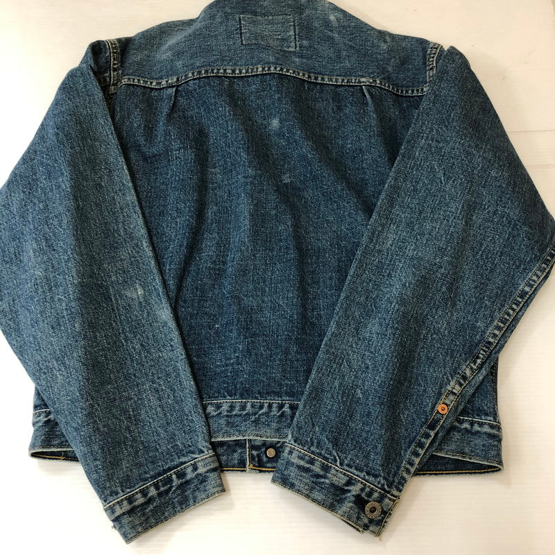【中古品】【メンズ】 リーバイス 90's DENIM JACKET 90年代 デニムジャケット ライトアウター Gジャン 日本製復刻 ボタン裏刻印 J02 145-250329-kk-08-fuzh サイズ:表記無し 下記参照 カラー:ライトインディゴ 万代Net店