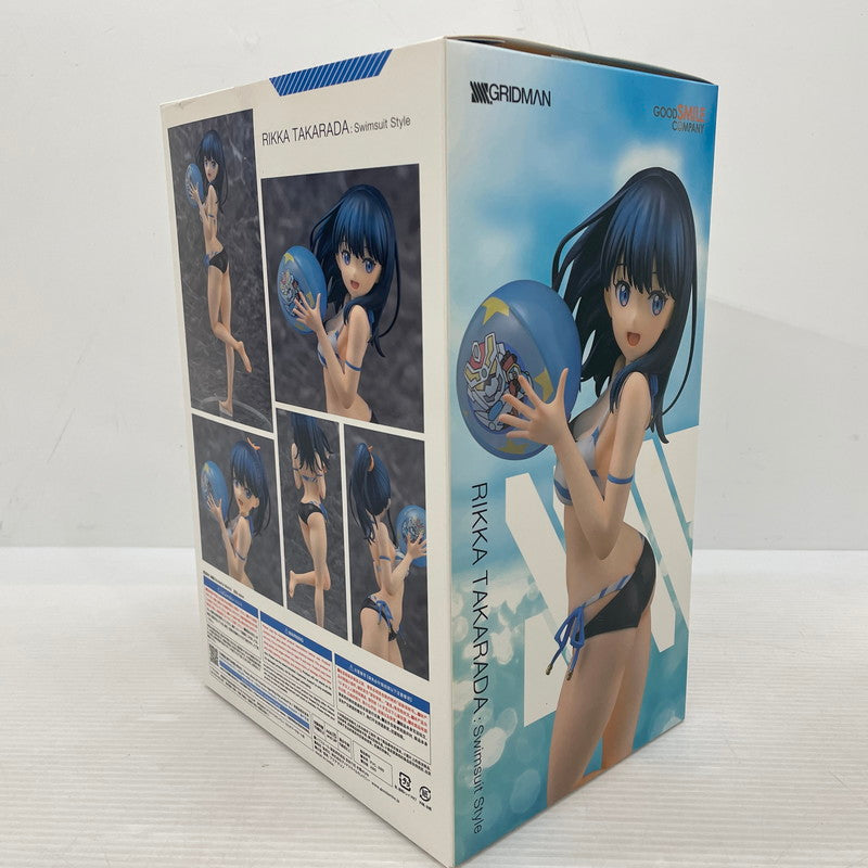 【中古品】 SSSS.GRIDMAN 宝多六花 水着style 1/7 完成品フィギュア アクアマリン 053-260609-ns-4-tei 万代Net店