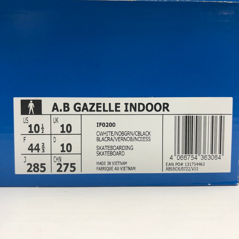 【中古品】【メンズ】 adidas アディダス × Blondey McCoy ブロンディ マッコイ 別注 コラボ A.B GAZELLE INDOOR IF0200 エービー ガゼル インドア スニーカー 靴 161-250716-KS-08-tei カラー:CWHITE/NOBGRN/CBLACK 万代Net店