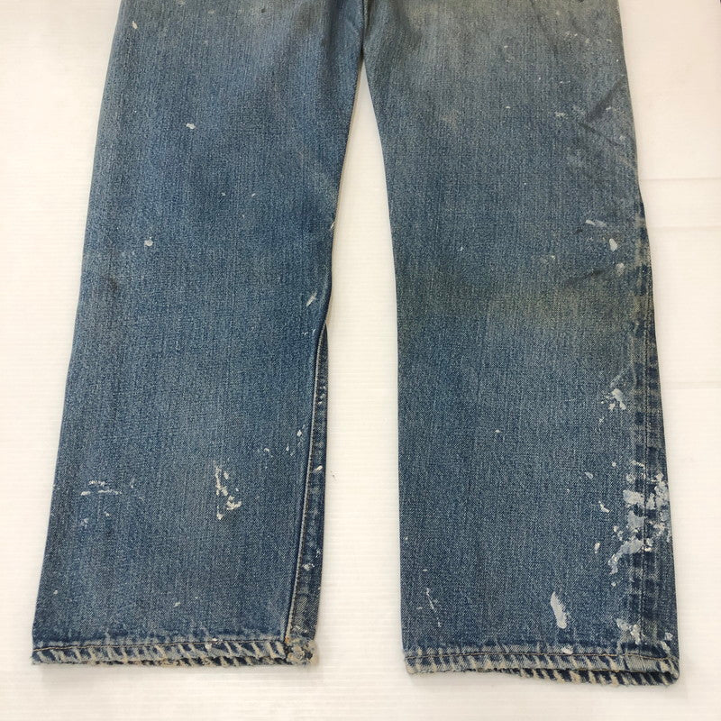 【中古品】【メンズ】 リーバイス 60’s 501 DENIM PANTS VINTAGE 60年代 501 デニムパンツ ボトムス ジーンズ BIG-E 後期モデル ボタン裏 刻印8 ヴィンテージ 156-250430-kk-49-tei サイズ:表記無し 下記参照 カラー:ライトインディゴ 万代Net店