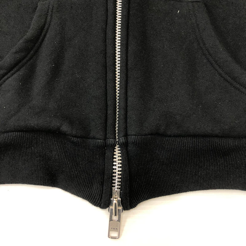 【中古品】【メンズ】 GEEKS ギークス DOWBL ZIP HOODIE ダブルジップフーディー トップス パーカー 140-250430-kk-22-fuzh サイズ:1 カラー:ブラック 万代Net店