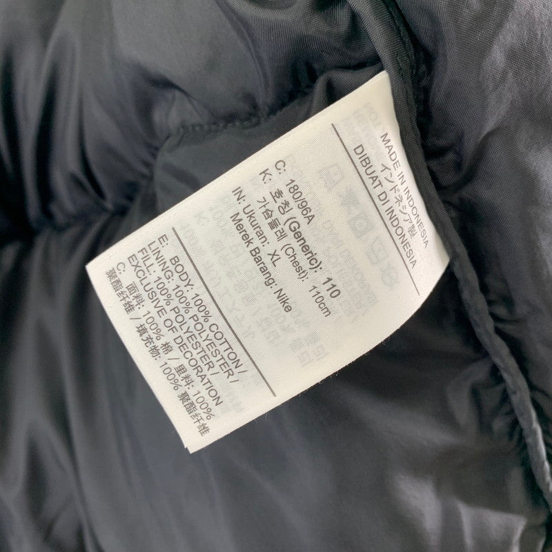 【中古美品】【メンズ】 SUPREME×NIKE 24SS DENIM PUFER VEST シュプリーム ナイキ デニムパファーベスト ダウンベスト 149-251226-nm-10-fuz サイズ:XL カラー:ブラック 万代Net店