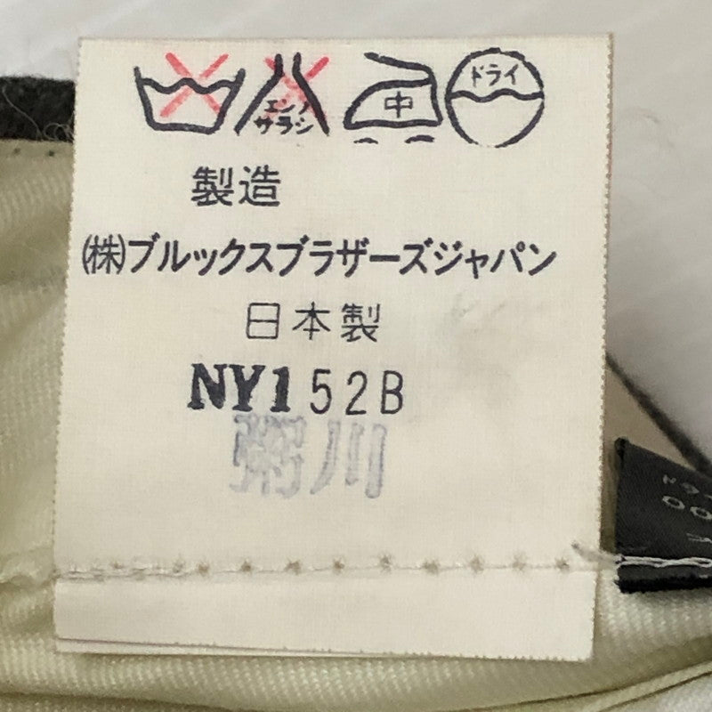 【中古品】【メンズ】 ブルックスブラザーズ WOOL 2B TAILORED JACKET & SLACKS SET UP 0002 JA 64W SVBD6114 ウール2Bテーラードジャケット スラックス セットアップ 147-250518-kk-14-tei サイズ:98 AB6 カラー:グレー 万代Net店