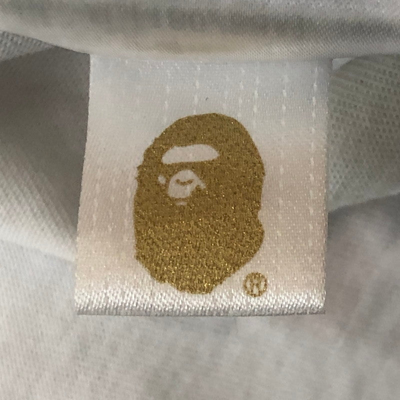 【中古品】【メンズ】 A BATHING APE アベイシングエイプ FLORAL CAMO RELAXED FIT TEE 001CSK801302M フローラル カモ リラックス フィット Tシャツ 半袖 トップス 142-250621-yo-14-tei サイズ:XL カラー:アイボリー 万代Net店