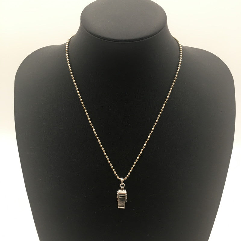 【中古品】【メンズ】 CHROME HEARTS クロムハーツ TINY WHISTLE W SIDE DAGGER タイニーホイッスル ダブル サイドダガー チャーム アクセサリー ペンダントトップ 190-250607-kk-03-tei カラー:シルバー 万代Net店