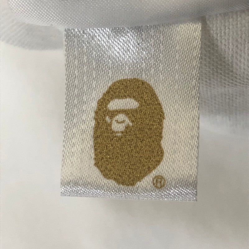 【中古品】【メンズ】 A BATHING APE アベイシングエイプ ABC CAMO ONE POINT RELAXED FIT SHIRT 001SHK801008M ABCカモ ワンポイント リラックスフィットシャツ 長袖 トップス 142-250606-kk-18-tei サイズ:XL カラー:ホワイト 万代Net店