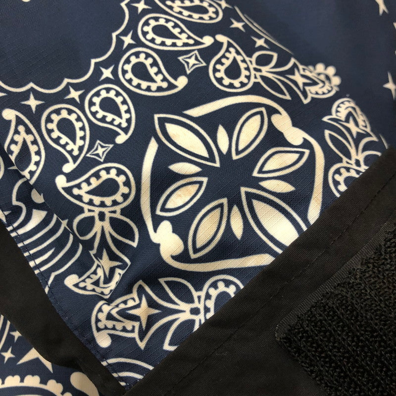 【中古品】【メンズ】 Supreme シュプリーム × THE NORTH FACE ザ ノースフェイス 別注 コラボ 14AW BANDANA MOUNTAIN PARKA CHM9 バンダナ マウンタンパーカー ライトアウター ジャケット 149-250731-kk-12-tei サイズ:M カラー:ネイビー 万代Net店