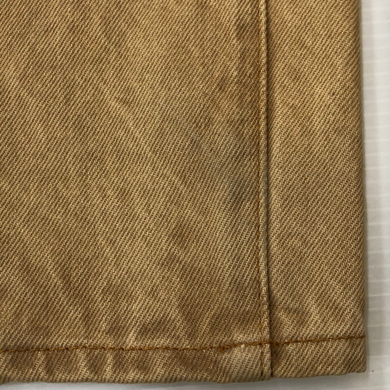 【中古品】【メンズ】 ステューシー BIG OL' JEAN DENIM 116599 14.5oz コットンデニム バギーフィット ジーンズ ボトムス カラーデニムパンツ 153-250618-kk-26-fuz サイズ:28 カラー:ベージュ 万代Net店