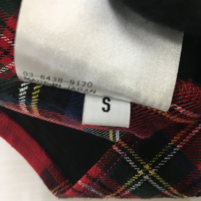 【中古品】【メンズ】 SEQUEL シークエル 23AW LINE NEL CHECK SHIRT SQ-23AW-SH-03 ライン ネルチェック シャツ 長袖 トップス 142-250613-KS-07-fuz サイズ:S カラー:REDCHECK 万代Net店