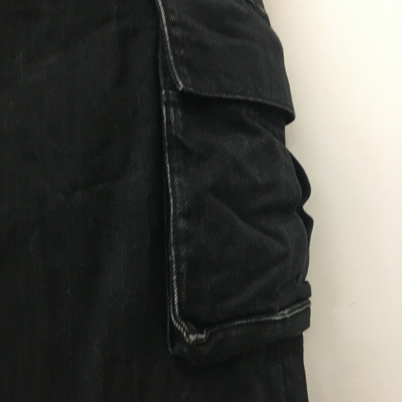 【中古品】【メンズ】 ENTIRE STUDIOS エンタイアスタジオ 24SS HEAVY DENIM CARGO PANTS ES2430MA ヘビー デニム カーゴ パンツ ボトムス 153-250612-KS-15-tei サイズ:M カラー:ブラック 万代Net店