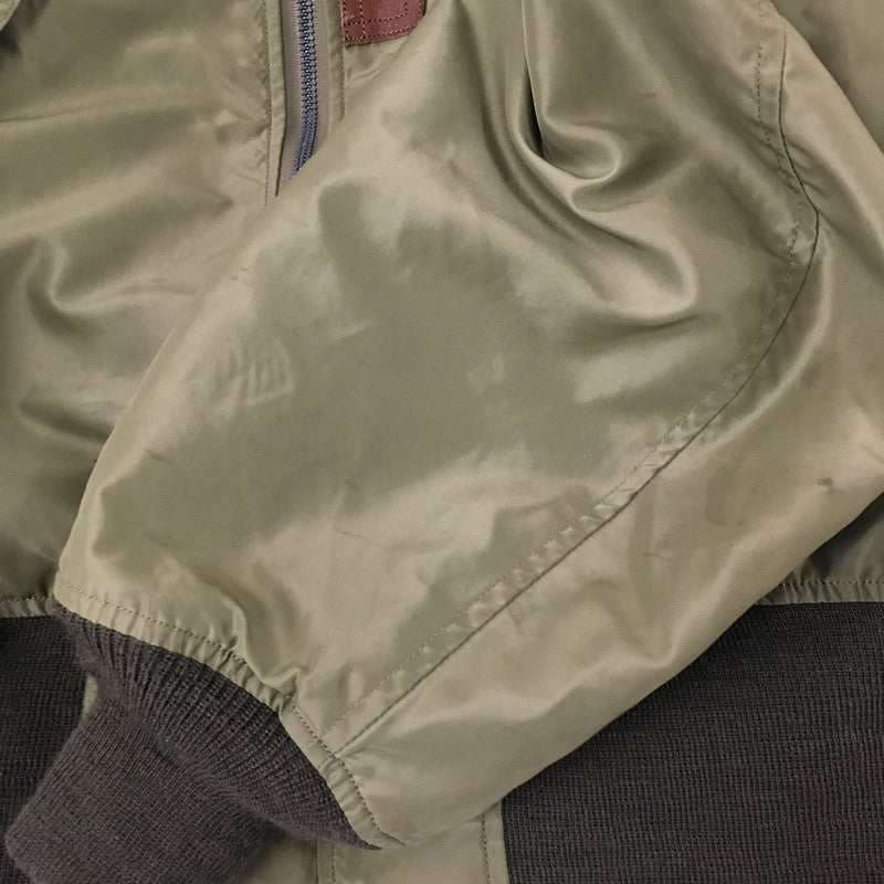 【ジャンク品】【メンズ】 バズリクソンズ Type L-2 AMERICAN PAD & TEXTILE CO. 36th FTR-BOMB SQ. BR14111 フライトジャケット アウター 145-250628-kk-18-fuz サイズ:42 カラー:カーキ 万代Net店