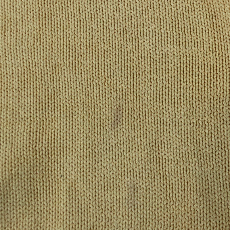 【中古品】【メンズ】 エディー・バウアー 90's COTTON KNIT SWEATER B769 90年代 コットン ニットセーター トップス 144-250629-kk-08-tei サイズ:L カラー:イエロー 万代Net店