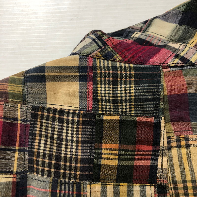 【中古品】【メンズ】 ALLEN COLLINS アレン・コリンズ 70's TWEED PATCHWORK BLAZER VINTAGE 70年代 ツイード パッチワークブレザー ヴィンテージ 145-250702-kk-19-tei サイズ:表記不明 下記参照 カラー:マルチカラー 万代Net店