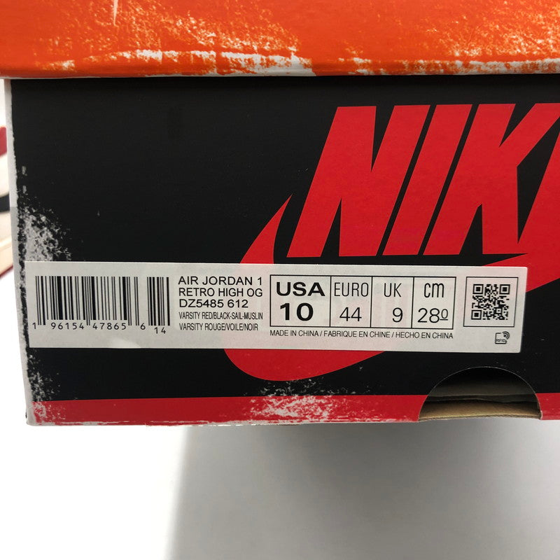 【現状渡し品】【メンズ】 ナイキ 22AW AIR JORDAN 1 HIGH OG DZ5485-612 エアジョーダン 1 ハイ オリジナル スニーカー 靴 160-250727-KS-13-fuzh カラー:VARSITY RED 万代Net店