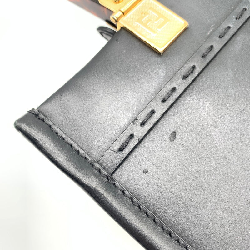 【中古品】【レディース】 FENDI フェンディ 8BH394 ABVL SUNSHINE SMALL サンシャイン スモール ハンドバッグ ショルダーバッグ 2WAY 180-260403-ts-02-otoh カラー:ブラック 万代Net店