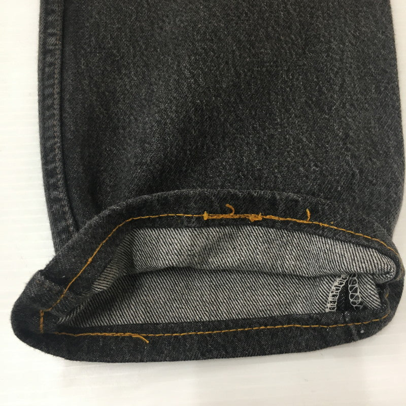 【中古品】【メンズ】 LEVI'S リーバイス 501 90’S USA製 先染め ブラックデニム ボトムス パンツ 156-260904-AS-28-hon サイズ:W31L30 カラー:ブラック 万代Net店