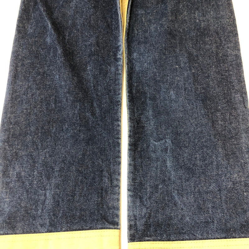 【中古品】【メンズ】 ポインター SCOVILL ZIP DOCKING DENIM PANTS スコヴィル ジップ ドッキング デニム パンツ ボトムス 156-260816-SH-24-hon サイズ:表記無し カラー:インディゴ/ベージュ 万代Net店