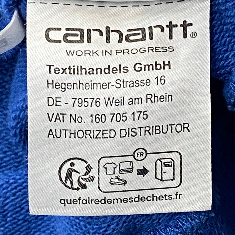 【中古品】【メンズ】 Carhartt WIP カーハート ワークインプログレス MIST SWEAT IO33245 ミスト スウェット トレーナー 145-250723-KS-21-fuzh カラー:ブルー 万代Net店