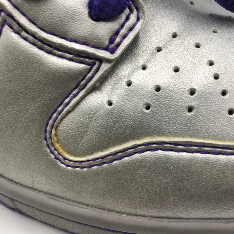 【中古品】【メンズ】 NIKE SB ナイキ スケートボーディング × Dinosaur Jr ダイナソー ジュニア 別注 コラボ DUNK HIGH PREMIUM 313171-003 ダンクハイ プレミアム 160-250727-KS-01-fuzh カラー:METALLIC SILVER/METALLIC SILVER 万代Net店