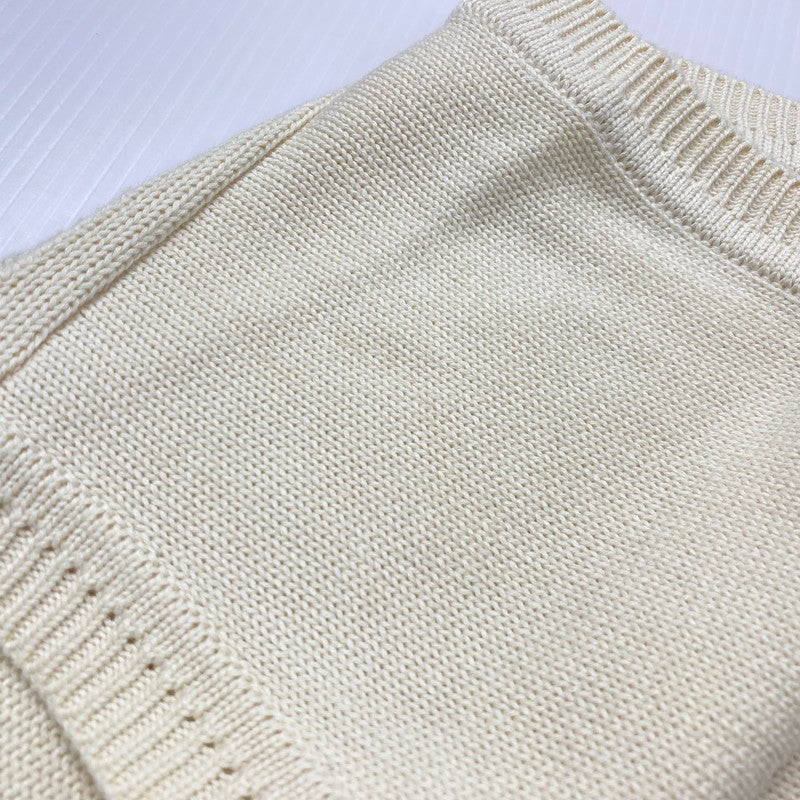 【中古品】【メンズ】 Carhartt WIP カーハート ワークインプログレス S/S ALDUS KNIT VEST A231051 ショートスリーブ アルダス ニット ベスト トップス 145-250729-yo-17-tei サイズ:M カラー:アイボリー 万代Net店