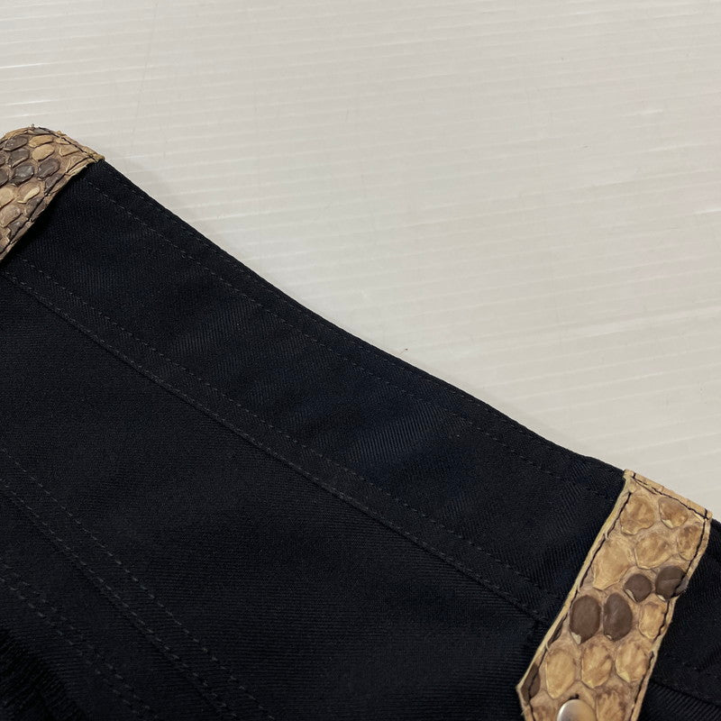 【中古品】【メンズ】 KOHSHIN SATOH コウシン サトウ 90's SLACKS 90年代 スラックス ボトムス 151-620618-sa-03-tei サイズ:M カラー:ブラック 万代Net店