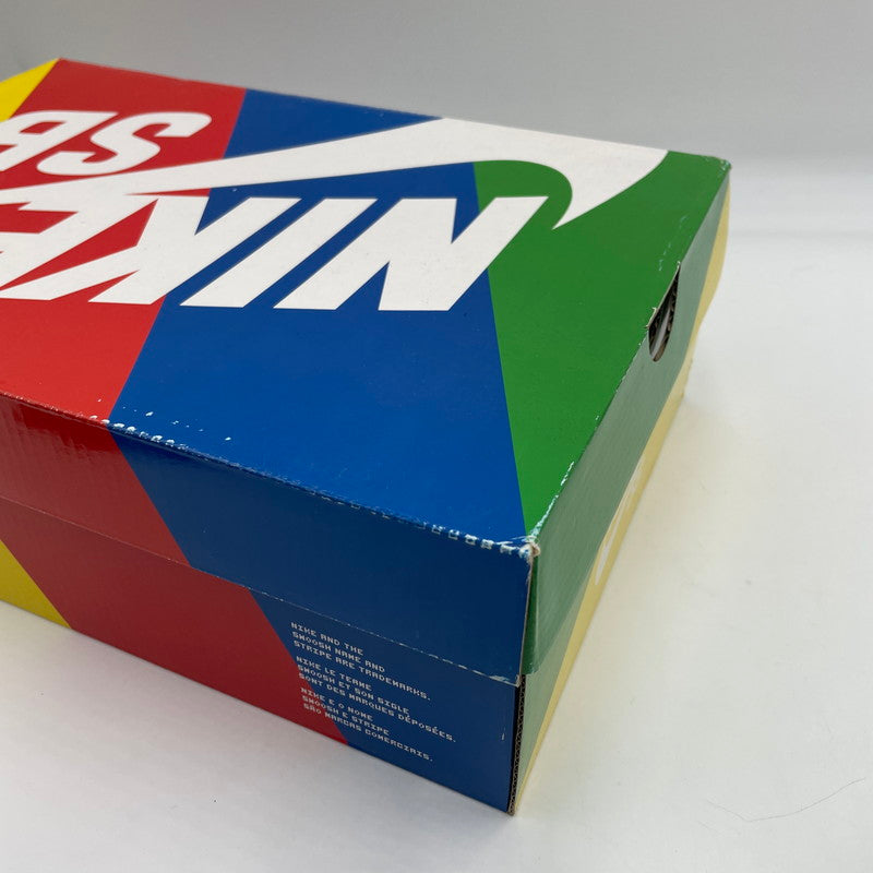 【中古品】【メンズ】 NIKE SB ナイキ スケートボーディング × TRAVIS SCOTT トラヴィス・スコット 別注 コラボ DUNK LOW PRM QS CT5053-001 ダンクロー プレミアム クイックストライク スニーカー 靴 160-250806-kk-04-tei カラー:BLACK/BLACKーPARACHUTE BEIGE 万代Net店