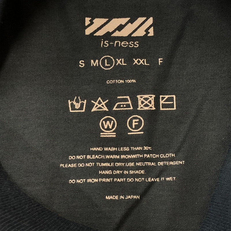 【中古品】【メンズ】 イズネス BALLOON DRAW CORD TEE L/S バルーン ドローコード Tシャツ ロングスリーブ トップス 長袖 140-250816-ts-09-tei サイズ:L カラー:ブルー 万代Net店