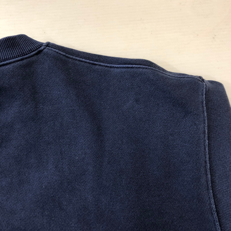 【中古品】【メンズ】 LQQK STUDIO ルックスタジオ 25SS WASHED FLEECE CREWNECK SWEAT LQS25WF54 ウォッシュド フリース クルーネック スウェット 長袖 トップス トレーナー 140-250808-yo-04-tei サイズ:XL カラー:WASHED BLUE 万代Net店