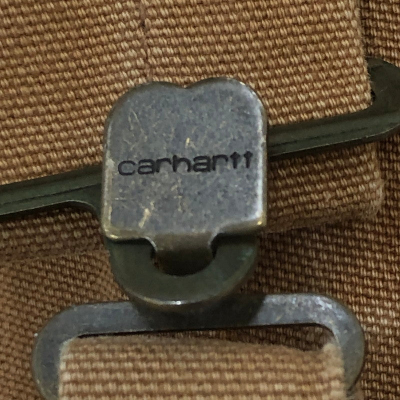 【中古品】【メンズ】 Carhartt カーハート DOUBLE KNEE DUCK OVERALLS 102966-211 ダブルニー ダック オーバーオール ボトムス パンツ 145-250810-ts-25-fuz サイズ:L カラー:ブラウン 万代Net店