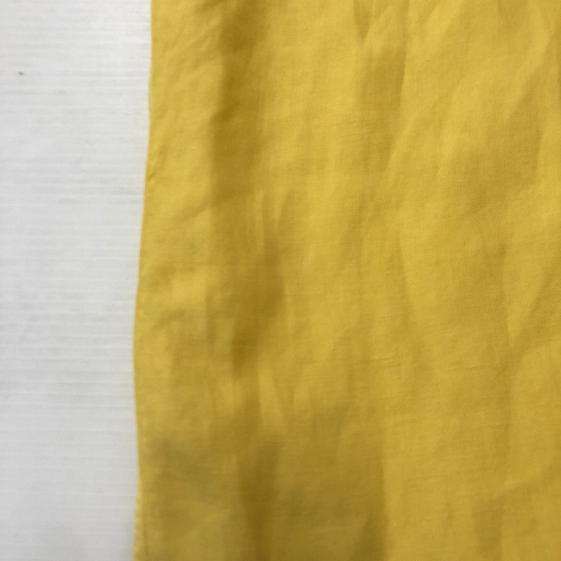【中古品】【メンズ】 ポロバイラルフローレン LINEN OPEN COLLAR SHIRT リネン オープンカラー シャツ 半袖 トップス 147-250808-yo-31-tei サイズ:XL カラー:イエロー 万代Net店