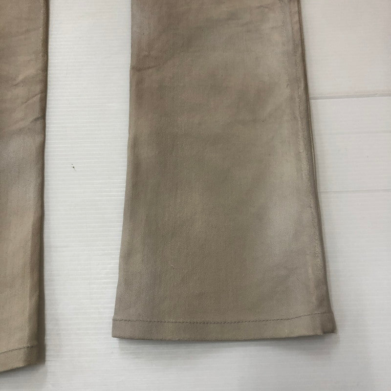 【中古品】【メンズ】 トルネードマート COLOR COATED SHOE CUT DENIM 631-8917002 カラーコーティング シューカットデニム ボトムス パンツ ジーンズ 158-250810-ts-30-tei サイズ:S カラー:ホワイト 万代Net店