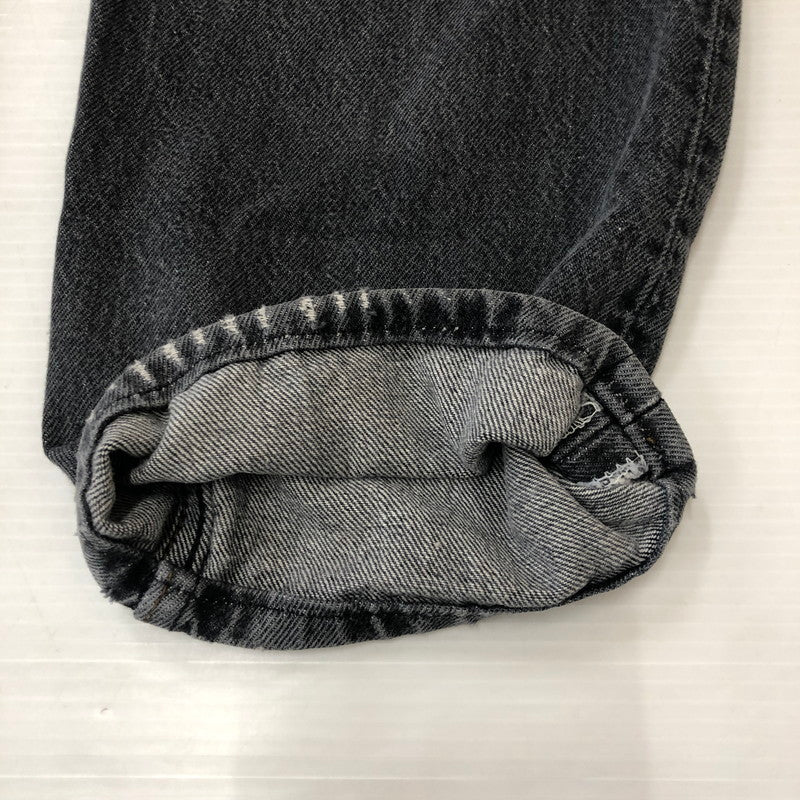 【中古品】【メンズ】 Levi's リーバイス 80~90’s 501 DENIM PANTS 501-0658 VINTAGE 80-90年代 デニムパンツ ボトムス ジーンズ ヴィンテージ ボタン裏 刻印544 先染め 156-250831-KS-26-fuz サイズ:W31L32 カラー:ブラック 万代Net店